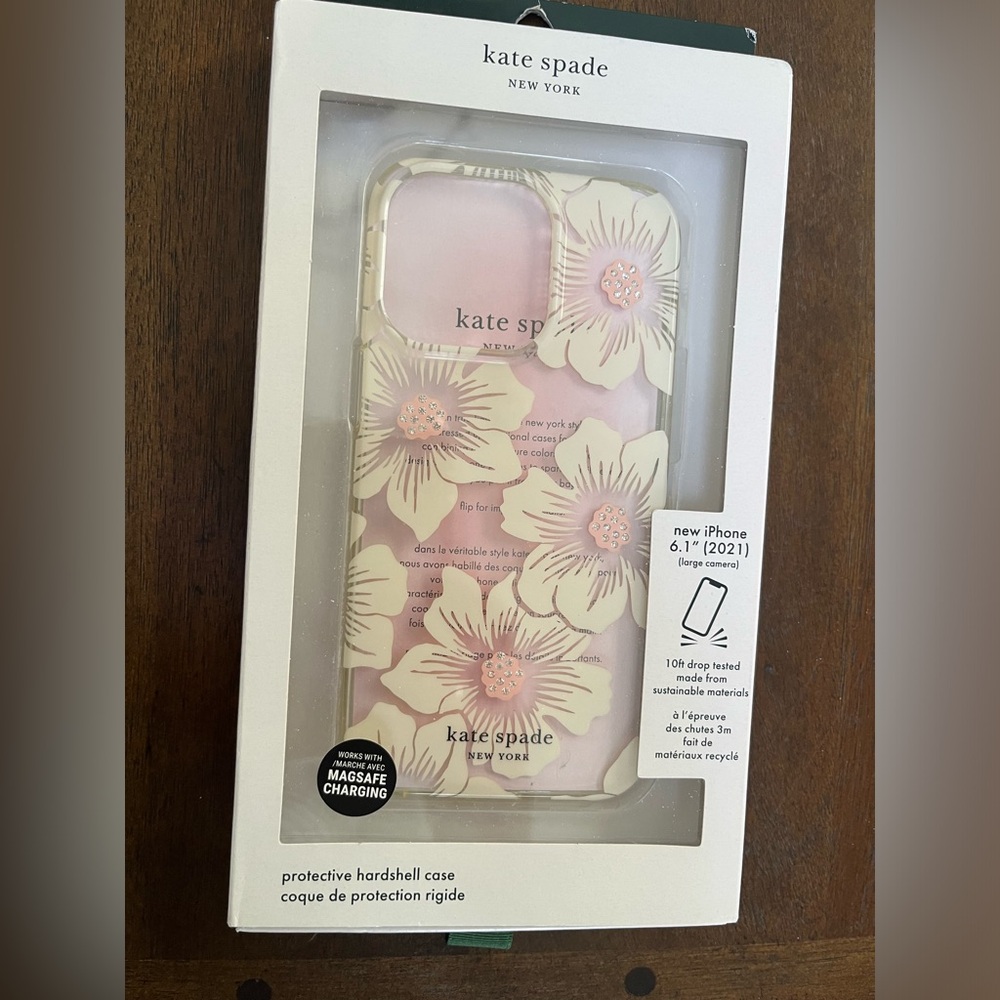 Kate Spade Hollyhock iPhone 13 Pro Case